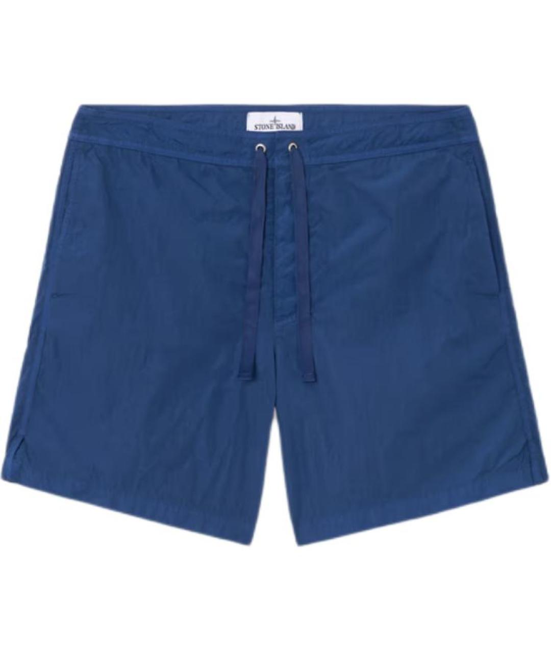 STONE ISLAND Синие плавки, фото 1