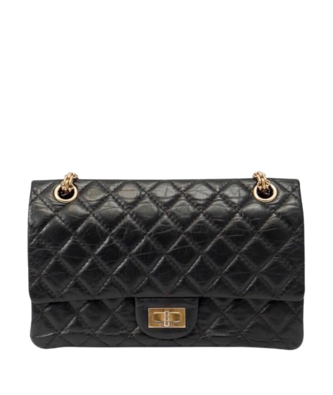 CHANEL Черная кожаная сумка через плечо, фото 1
