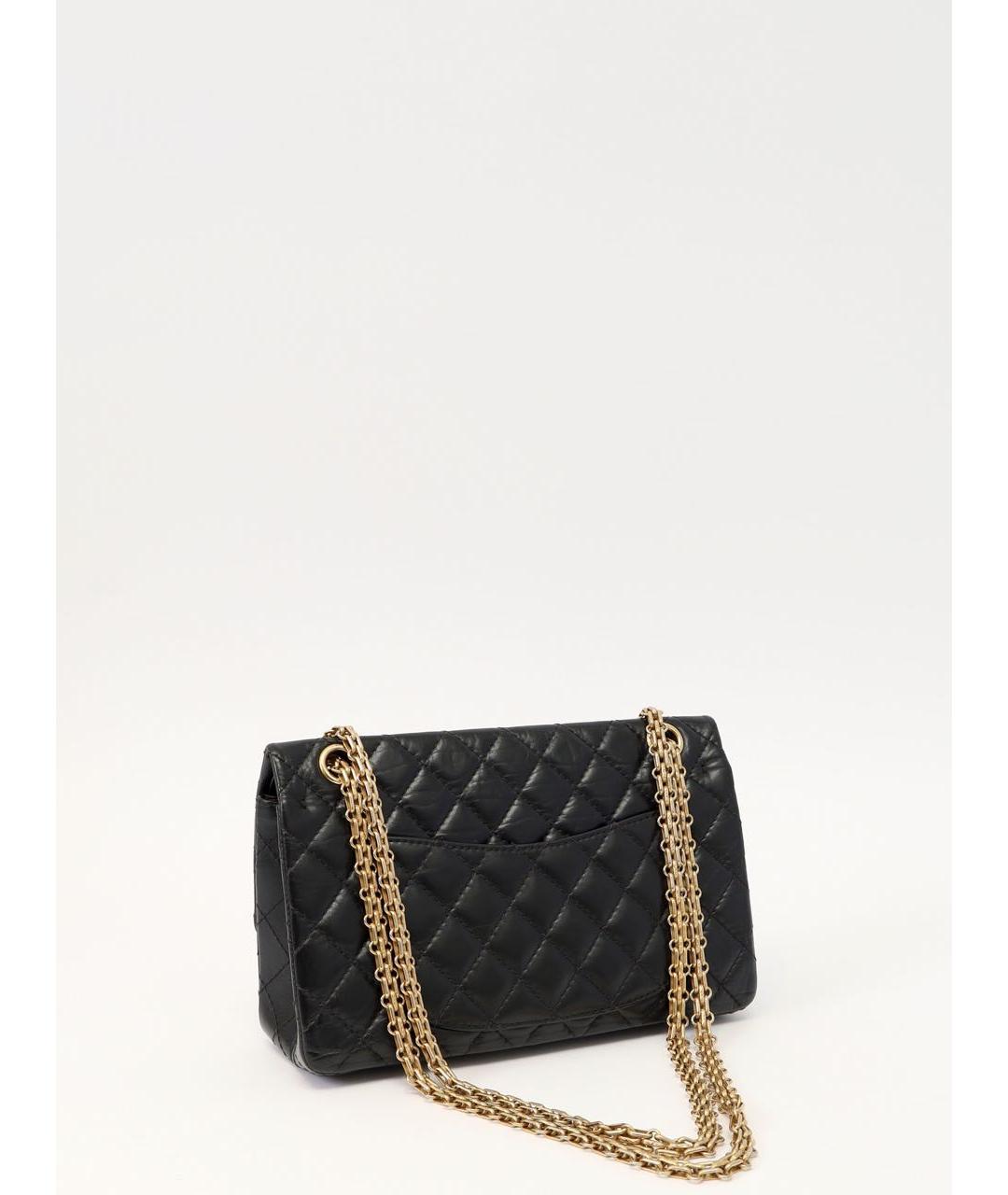 CHANEL Черная кожаная сумка через плечо, фото 3