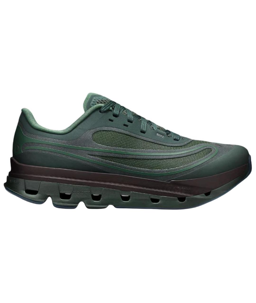 ON Зеленые низкие кроссовки / кеды, фото 1