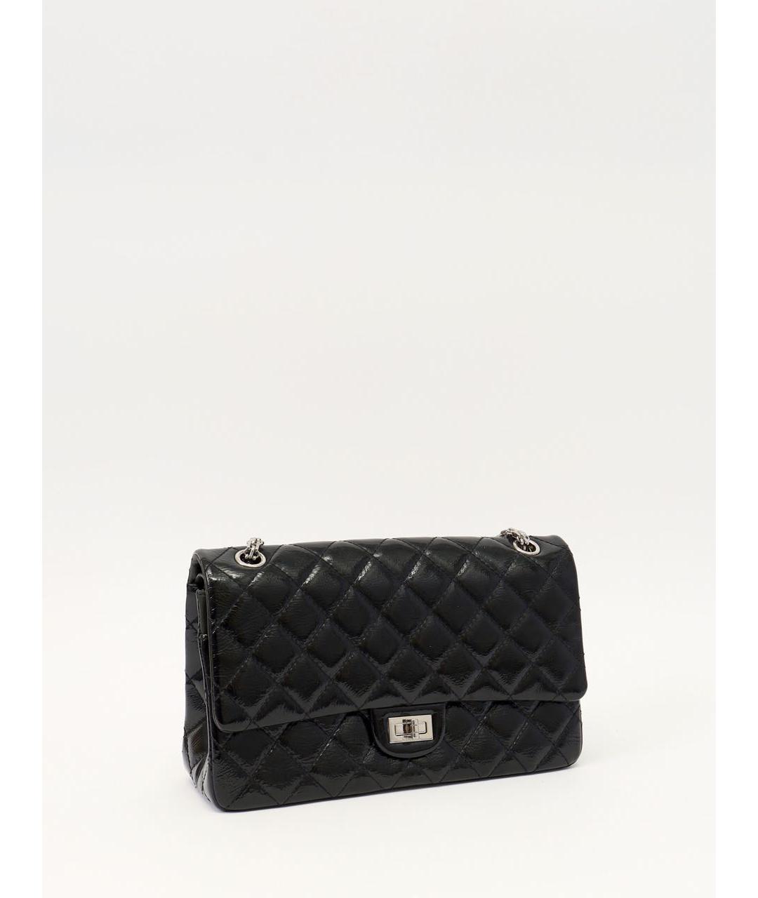 CHANEL Черная кожаная сумка через плечо, фото 2