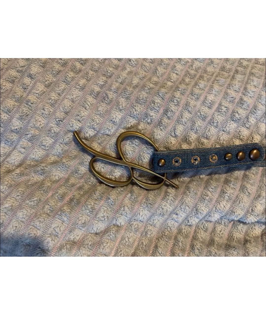 BLUMARINE Синий ремень, фото 2