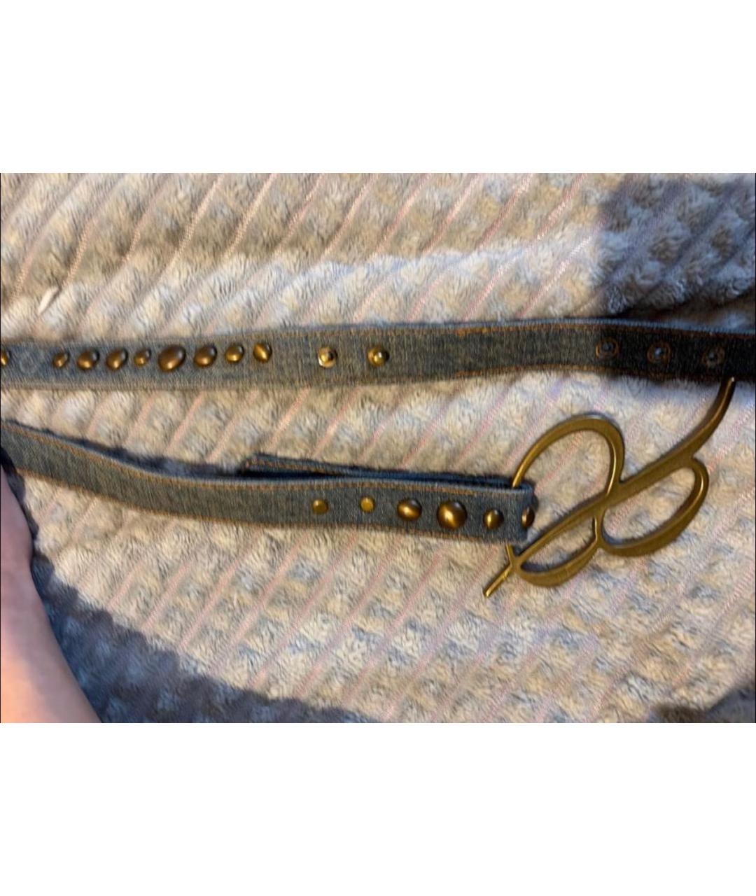 BLUMARINE Синий ремень, фото 4