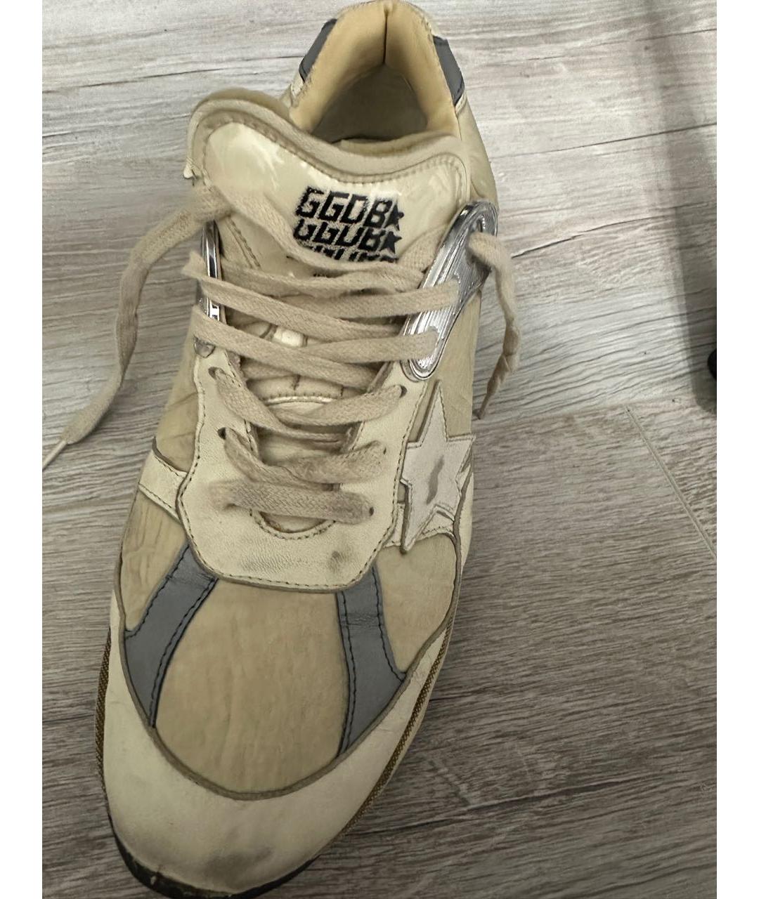 GOLDEN GOOSE DELUXE BRAND Бежевые кроссовки, фото 6