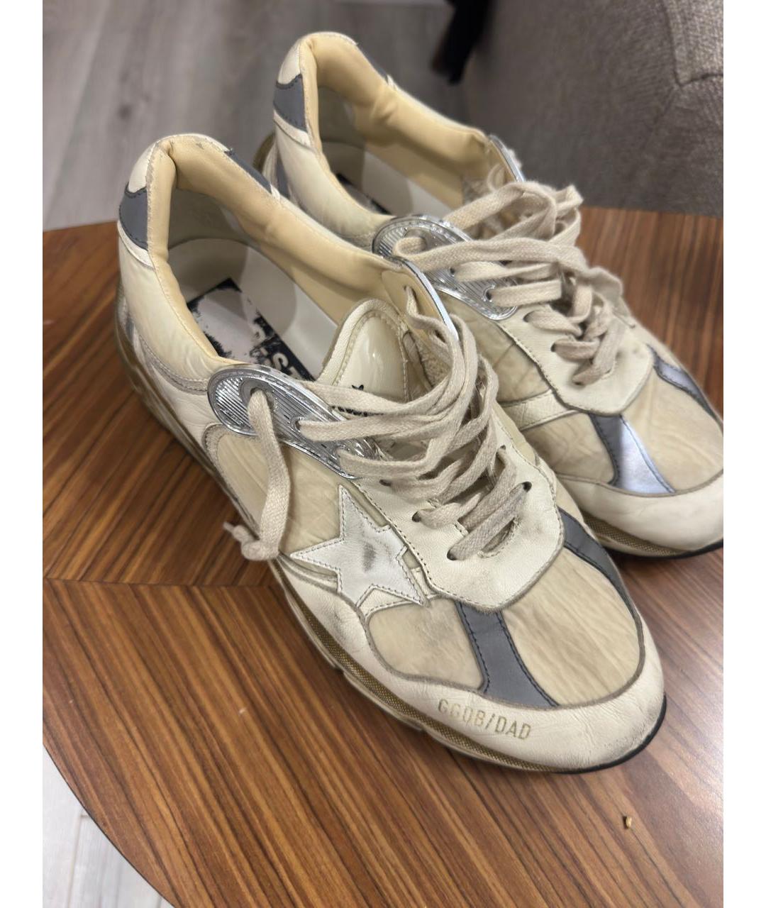 GOLDEN GOOSE DELUXE BRAND Бежевые кроссовки, фото 3