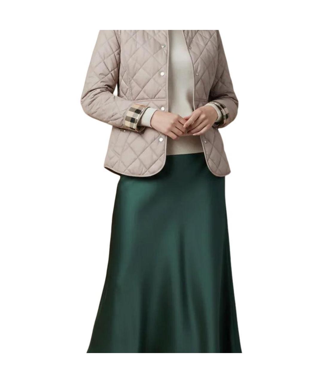 BURBERRY Коричневая куртка, фото 5