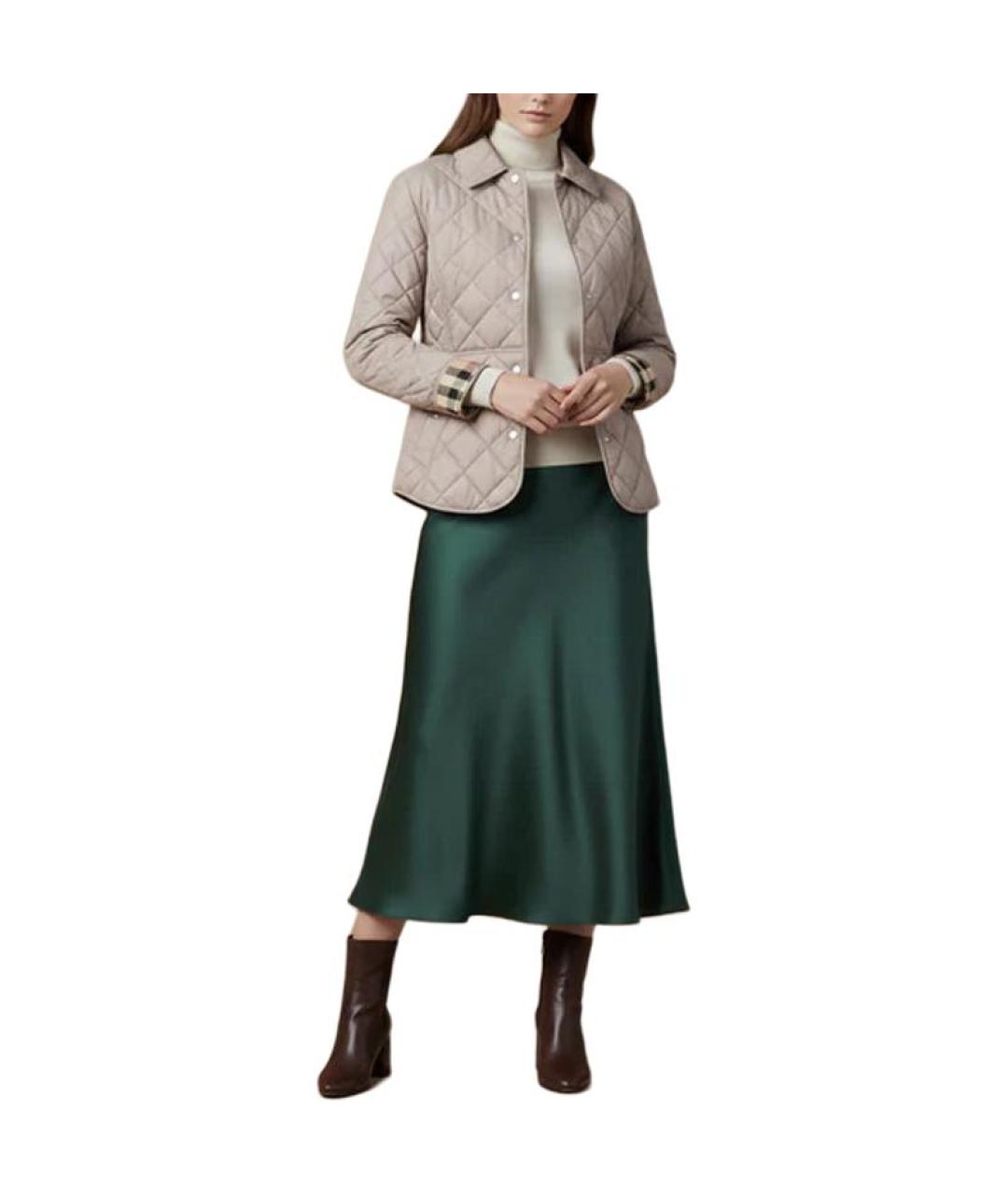 BURBERRY Коричневая куртка, фото 2