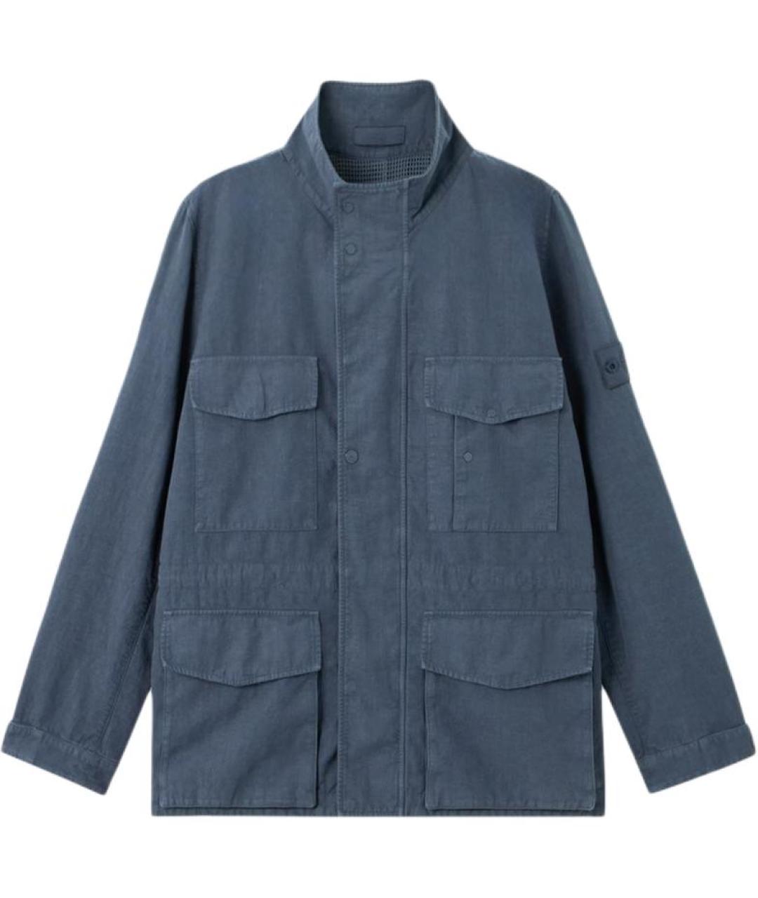 STONE ISLAND Синяя куртка, фото 1