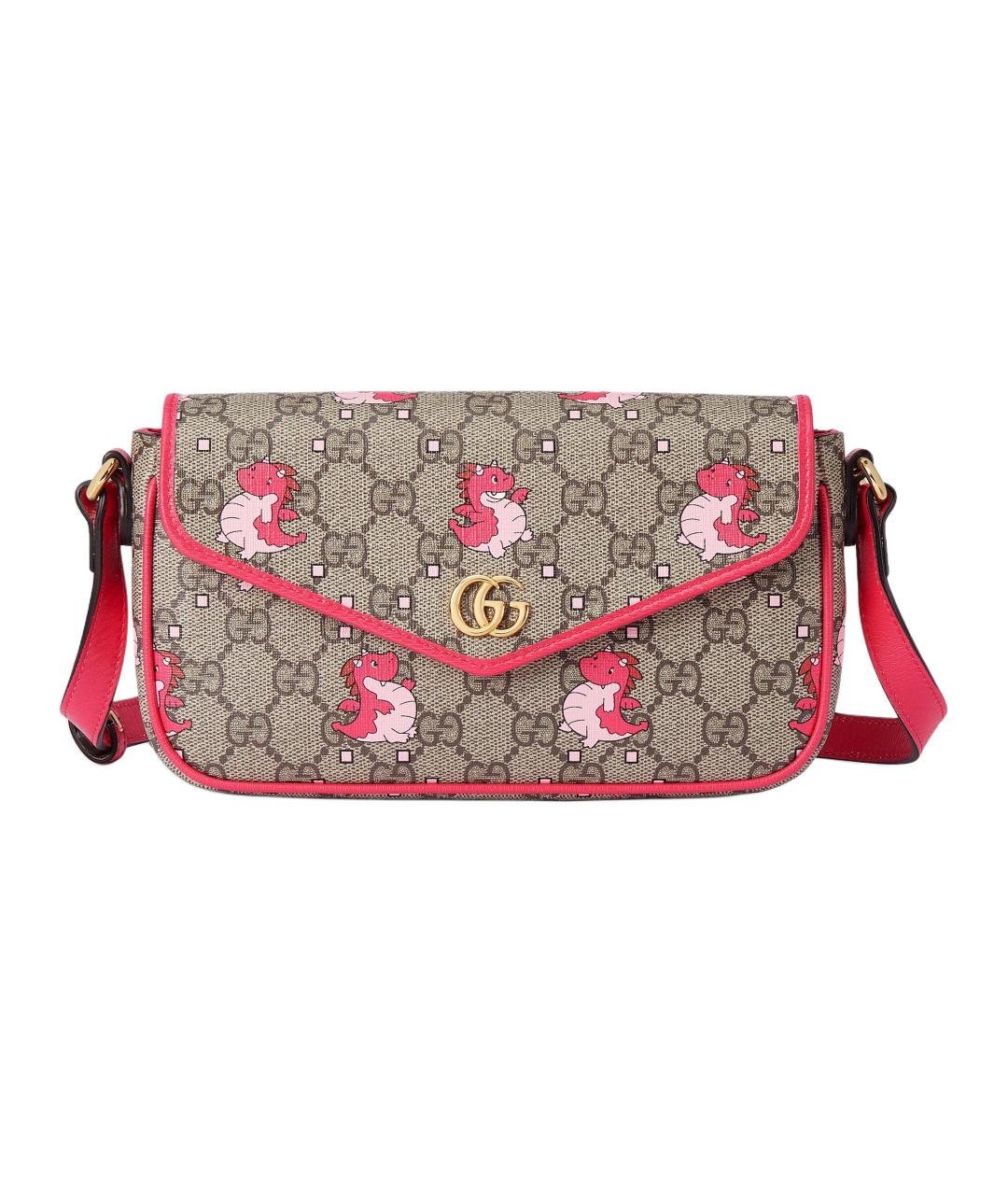 GUCCI Коричневая сумка через плечо, фото 1