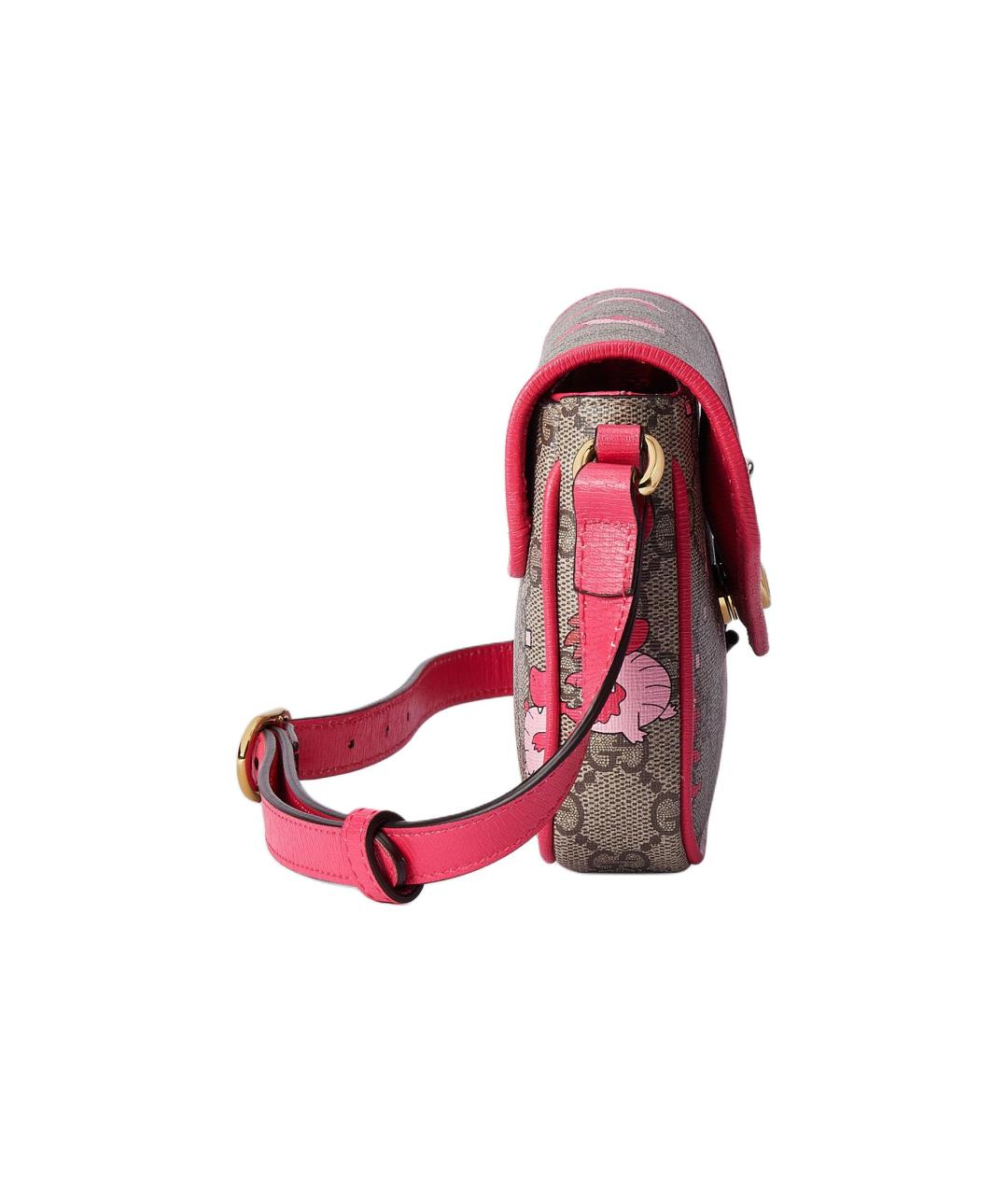 GUCCI Коричневая сумка через плечо, фото 3