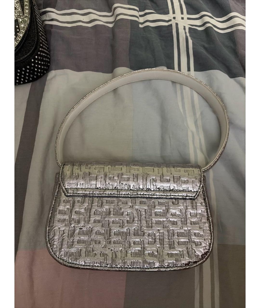 DIESEL Серебряная сумка через плечо, фото 3