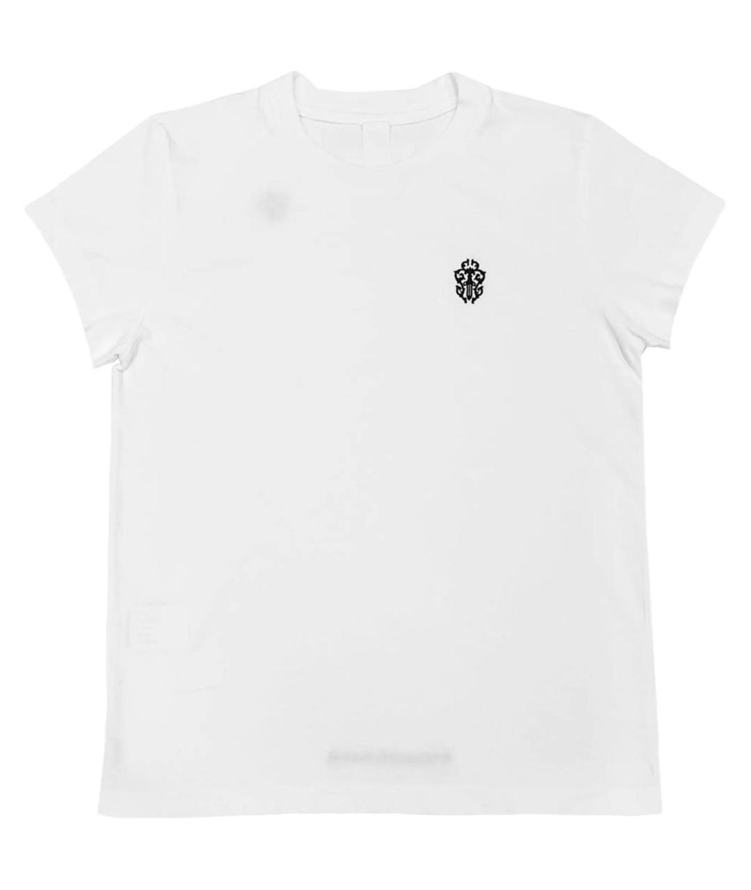 CHROME HEARTS Белая футболка, фото 1