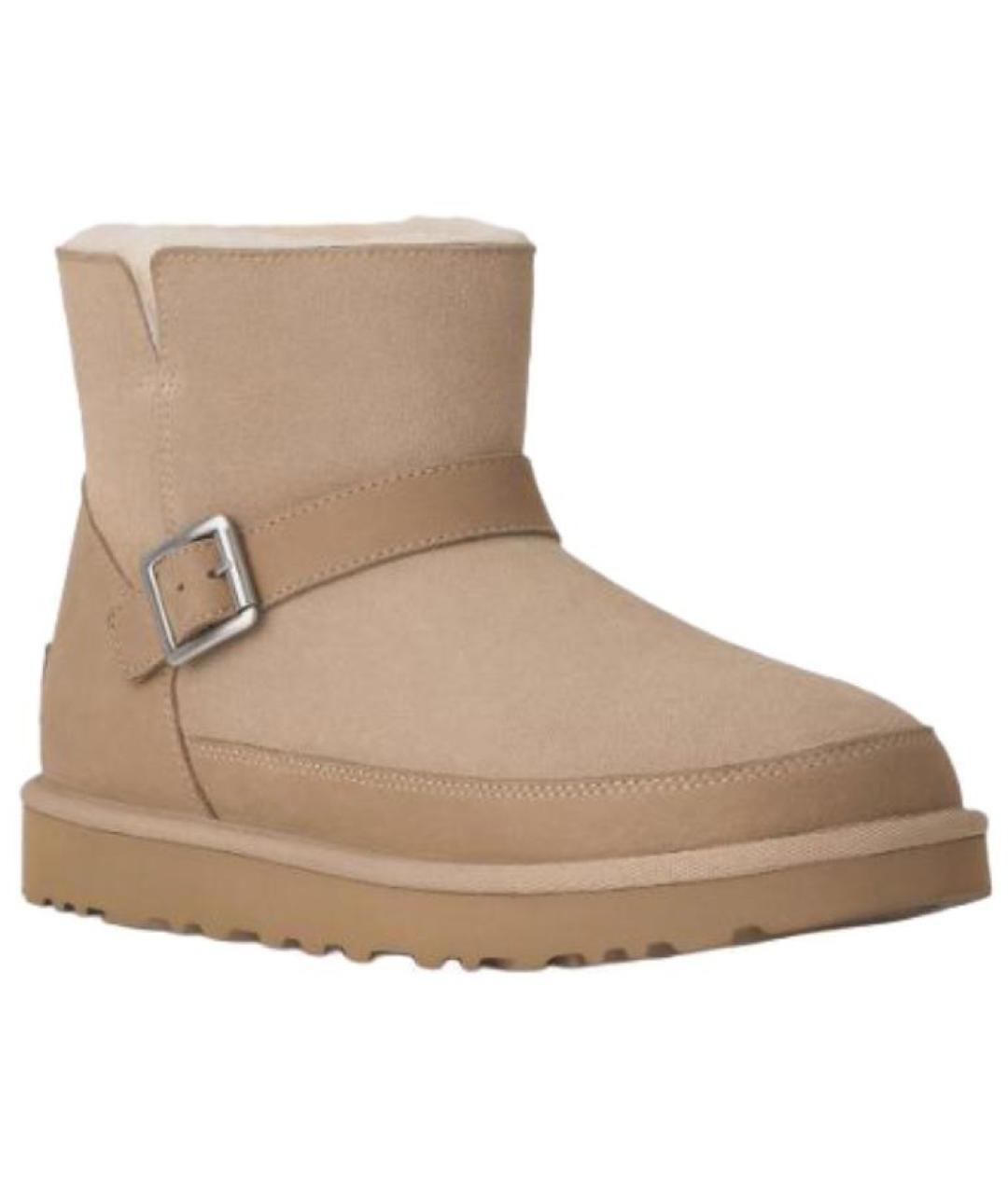 UGG AUSTRALIA Бежевые ботинки, фото 1
