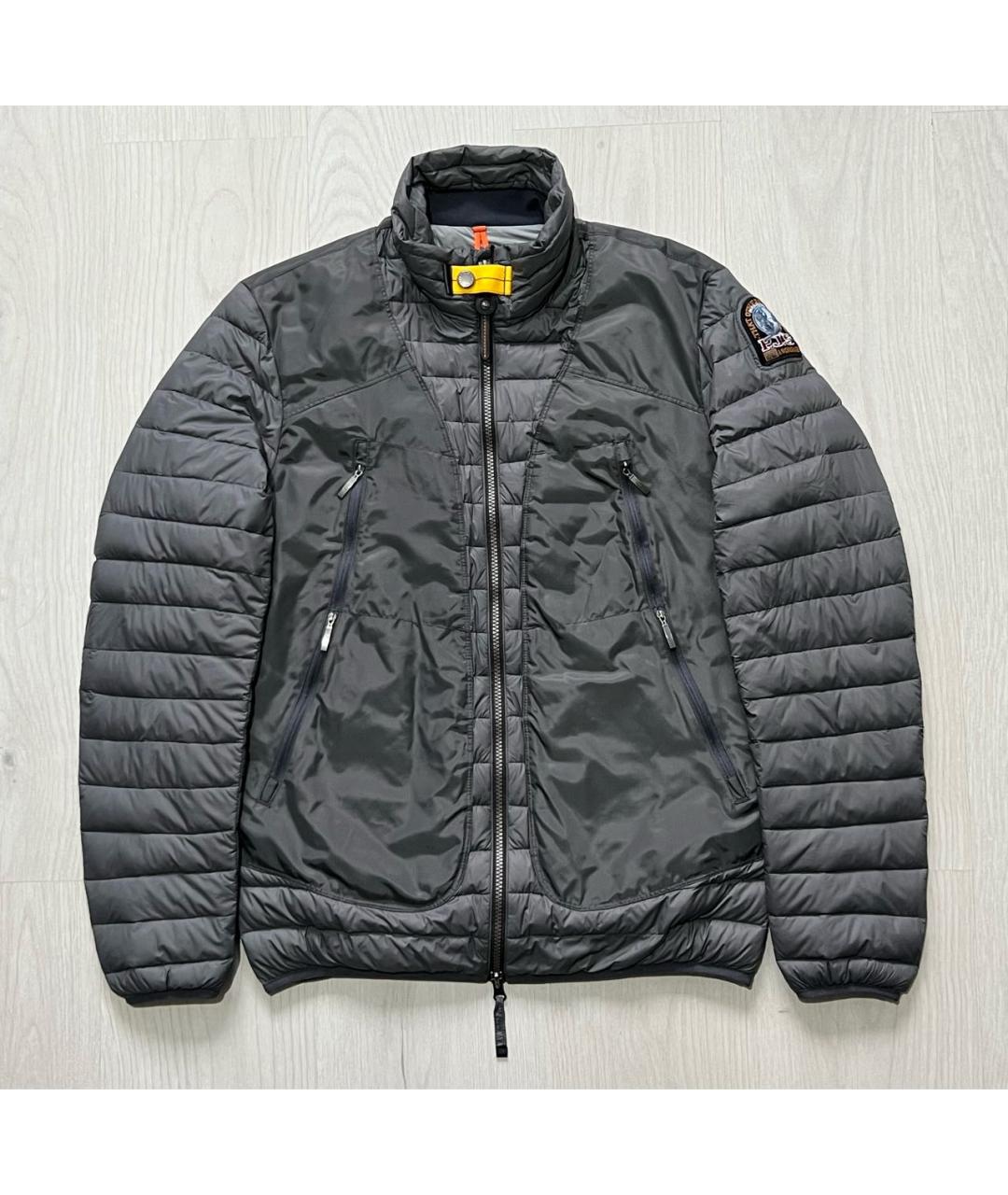 PARAJUMPERS Серый полиамидовый пуховик, фото 8