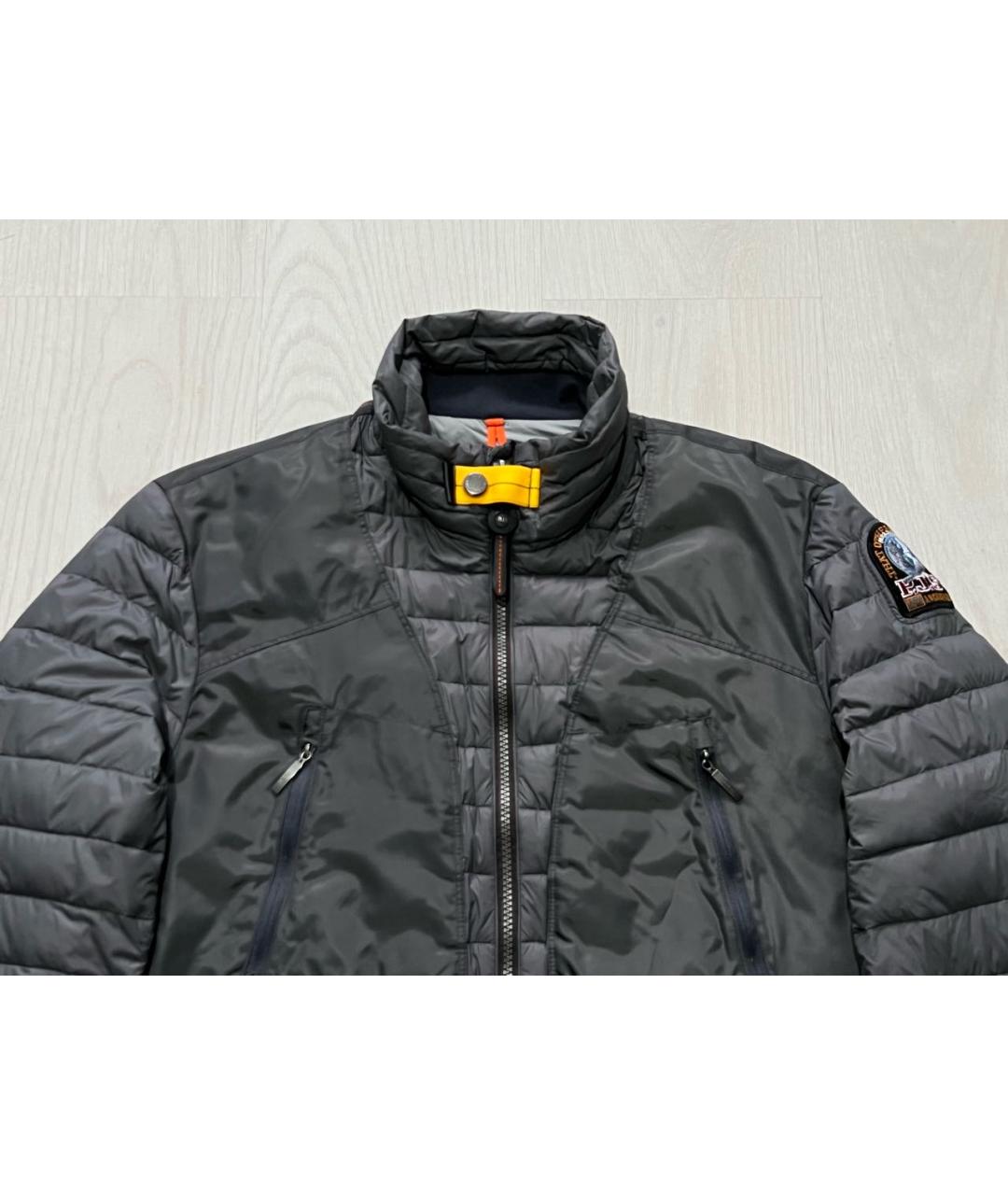 PARAJUMPERS Серый полиамидовый пуховик, фото 3