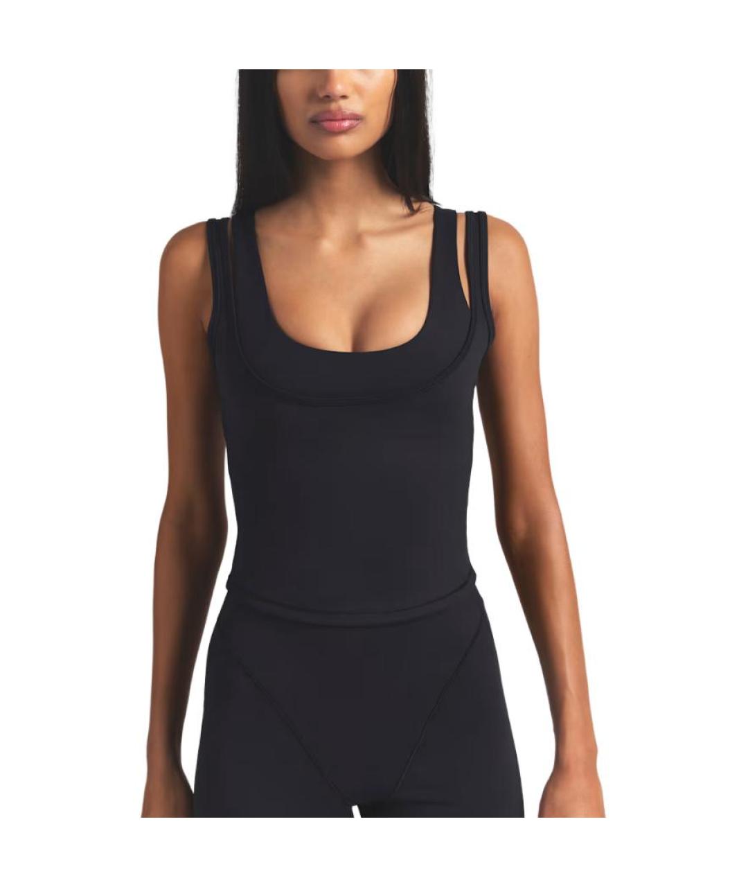 NIKE Черная майка, фото 2