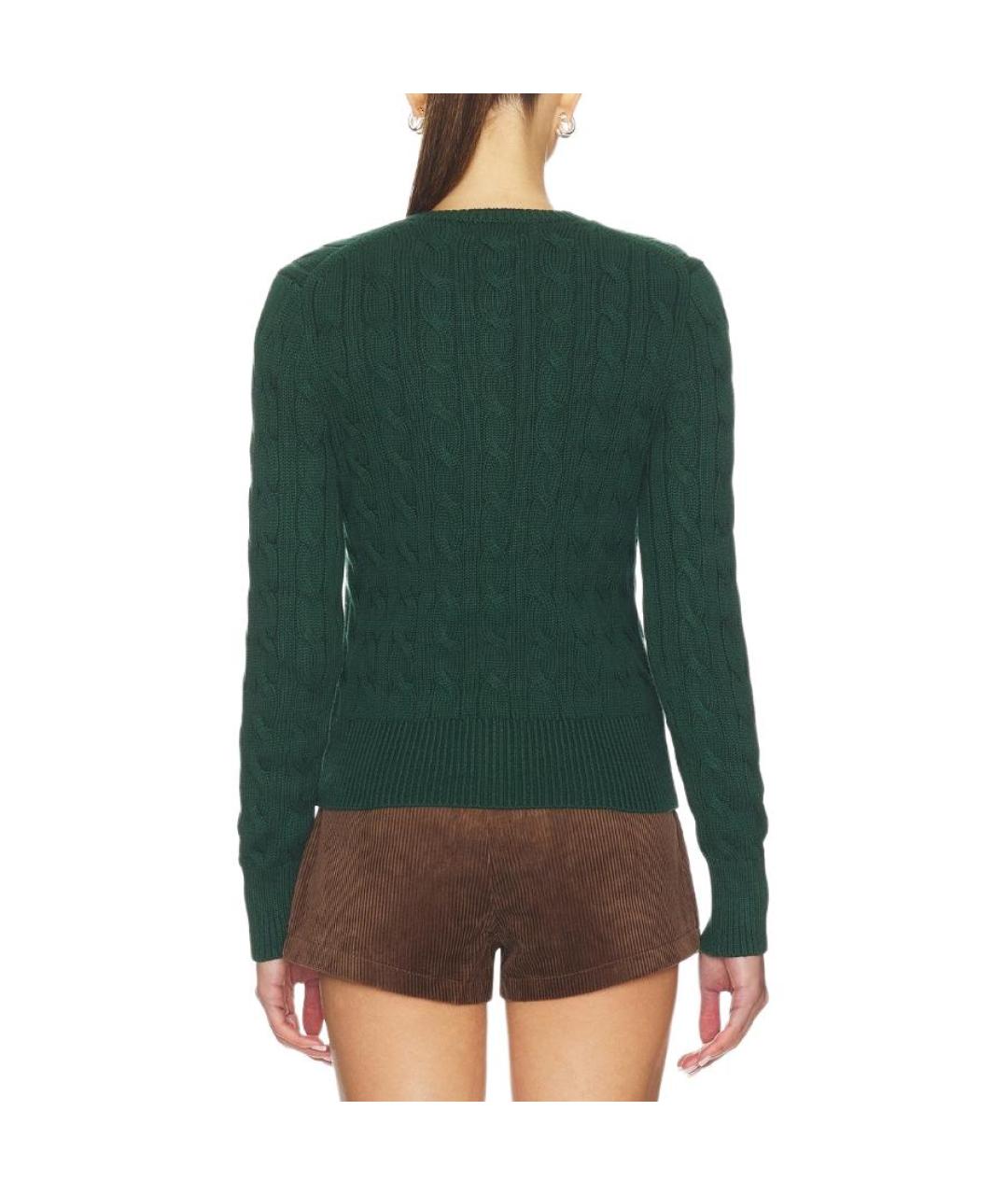 POLO RALPH LAUREN Зеленый кардиган, фото 3