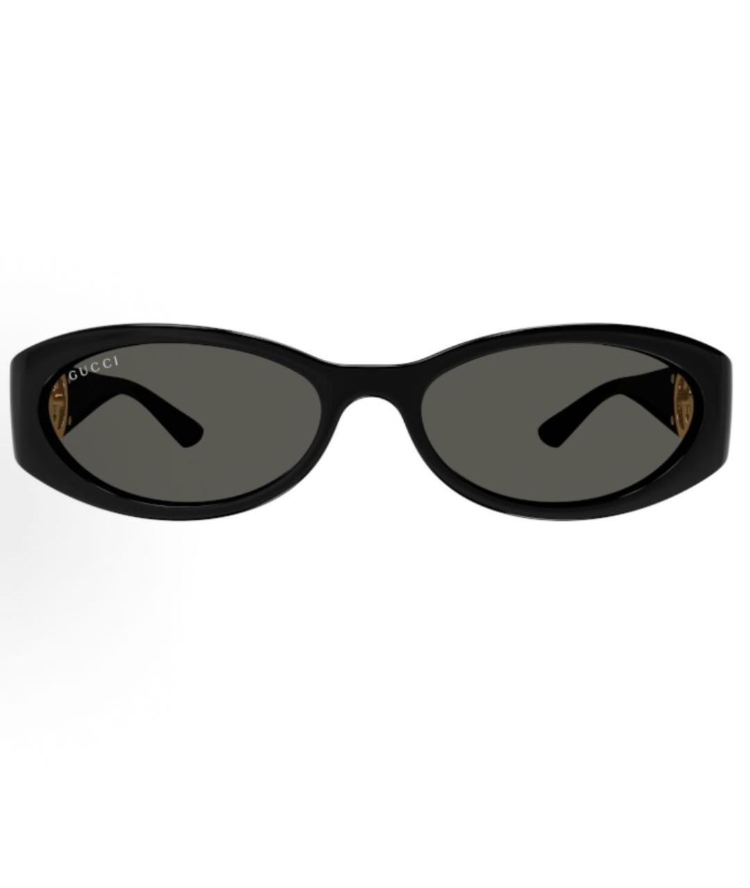 GUCCI Черные пластиковые солнцезащитные очки, фото 3
