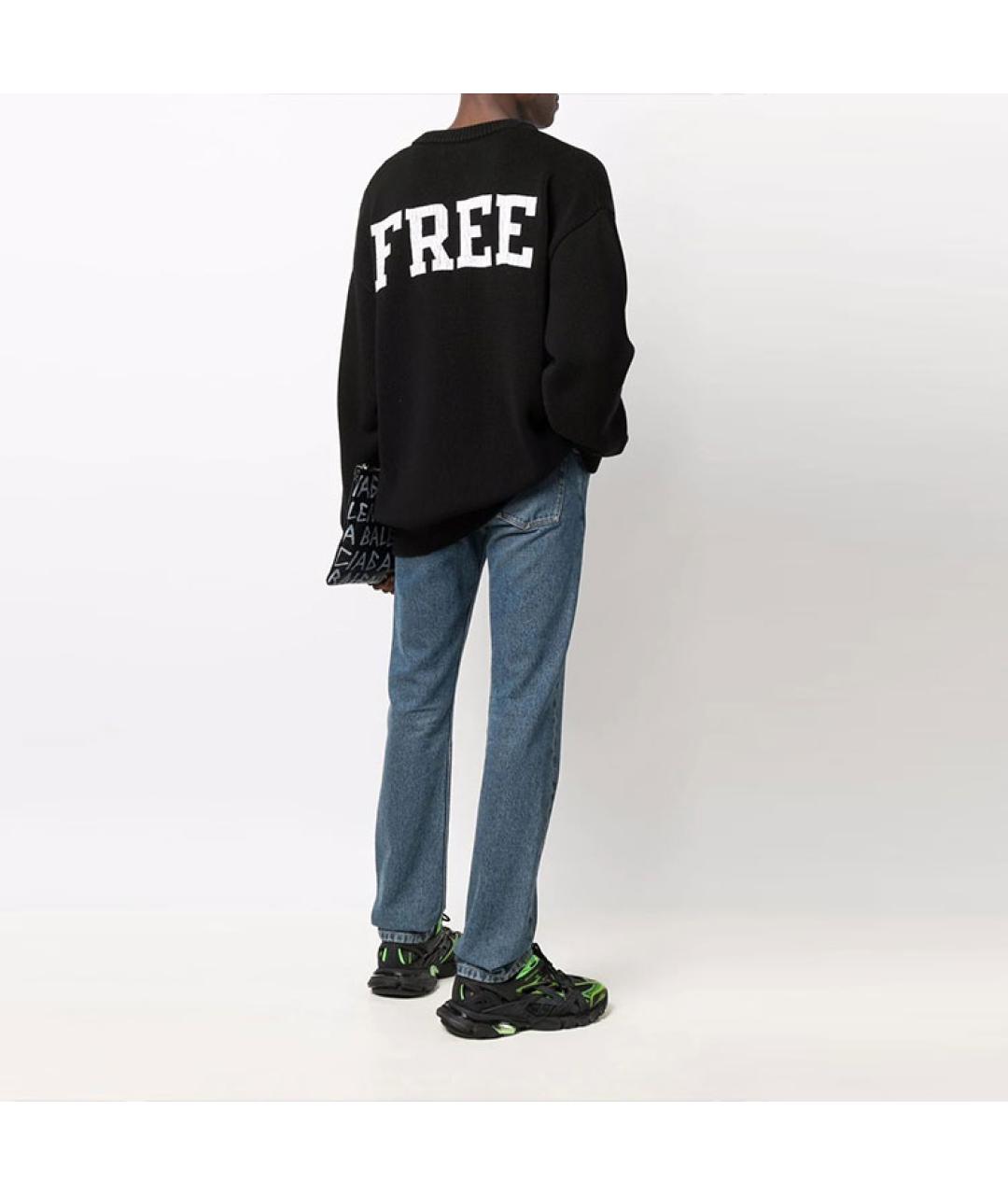 BALENCIAGA Черный джемпер / свитер, фото 5