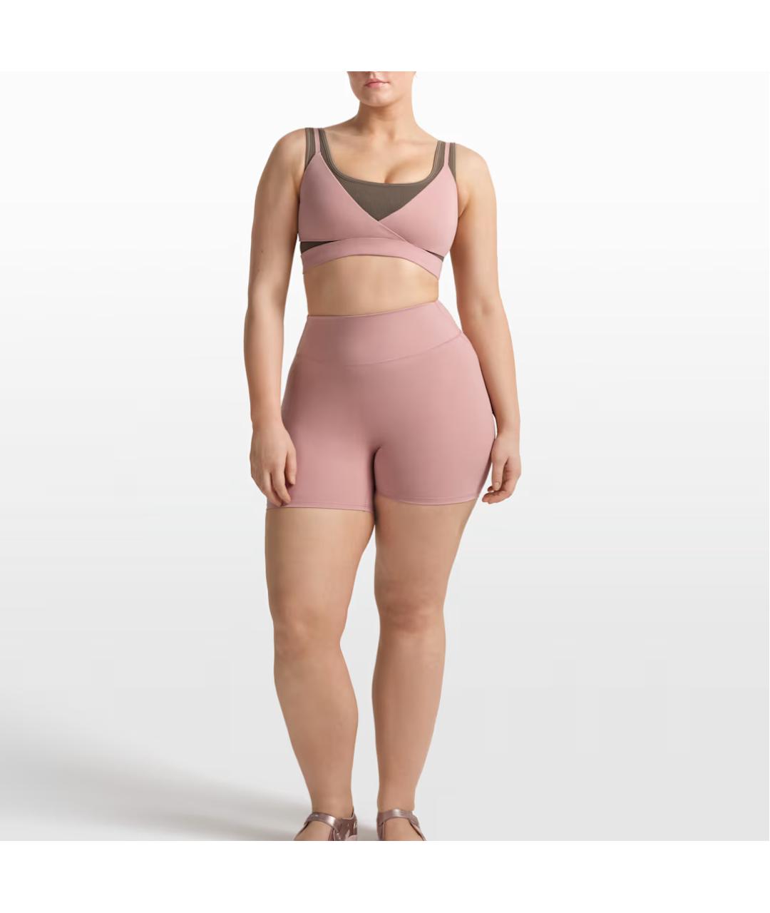 NIKE Бежевый бюстгалтеры, фото 2