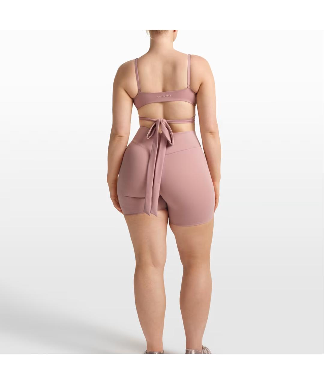 NIKE Бежевый бюстгалтеры, фото 3