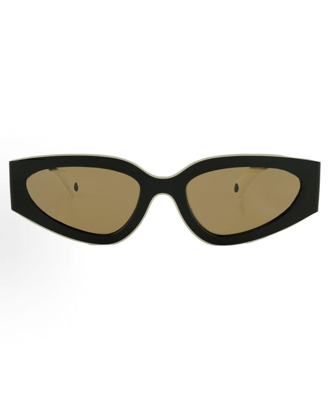 CHANEL Черные пластиковые солнцезащитные очки, фото 2