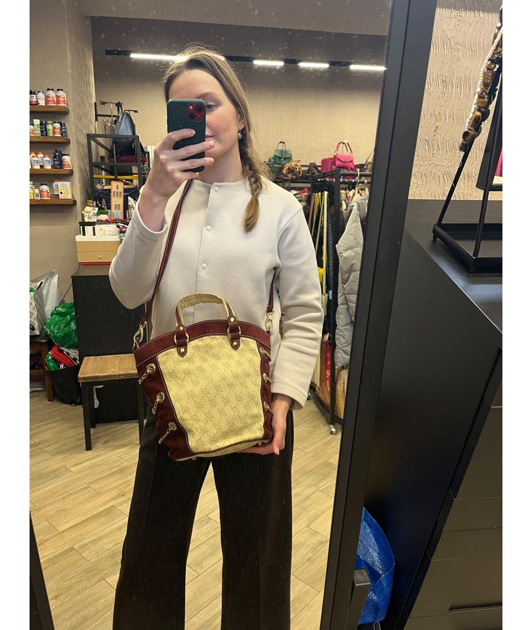 BLUMARINE Мульти сумка с короткими ручками, фото 8