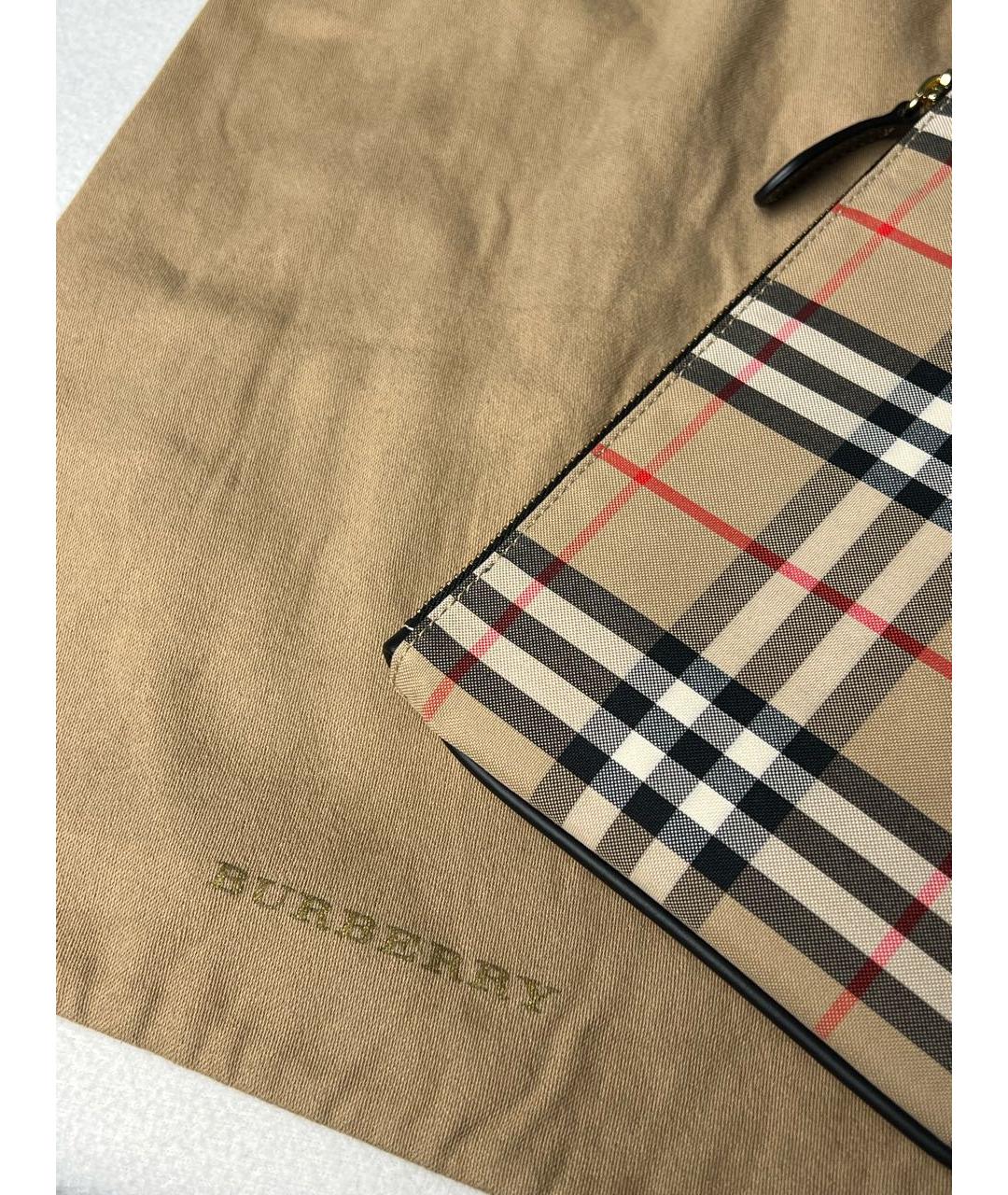 BURBERRY Бежевая ключница, фото 7