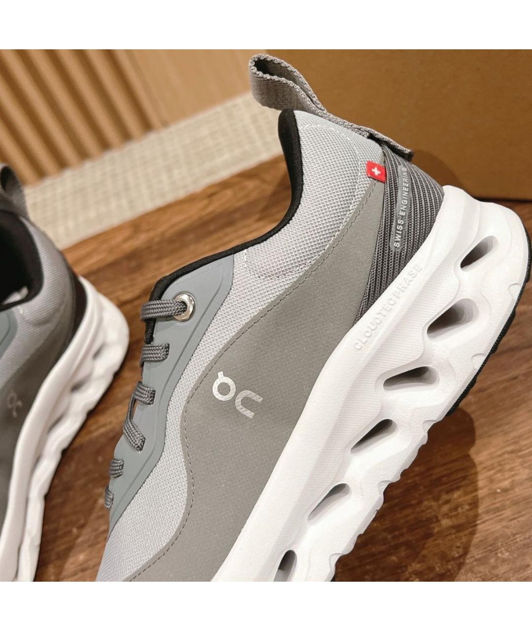 LOEWE Серые кроссовки, фото 6