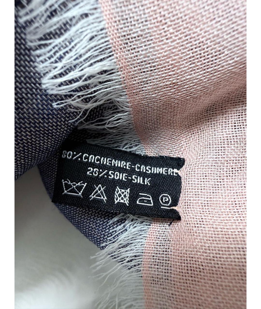 CHANEL Мульти кашемировый платок, фото 5