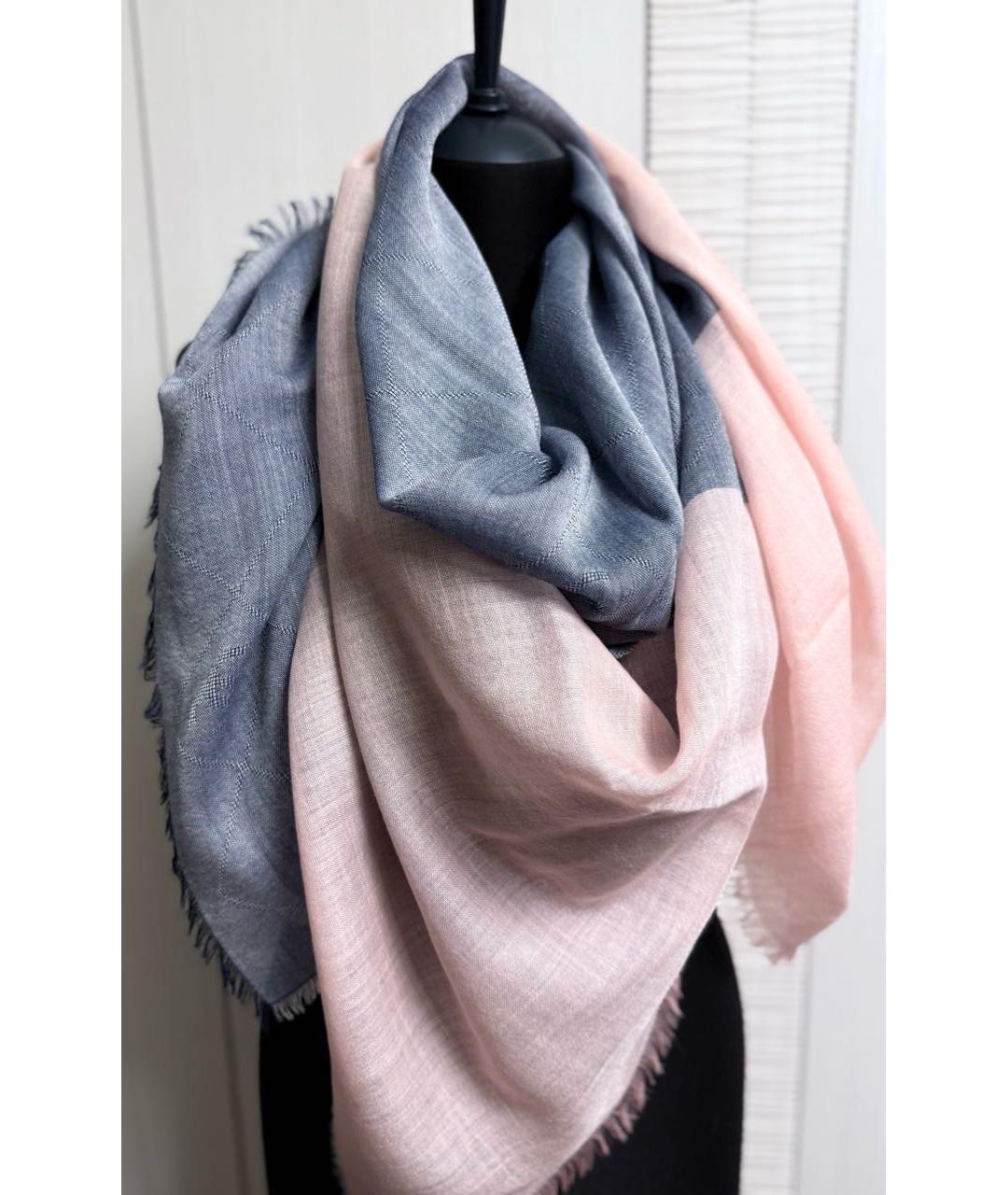 CHANEL Мульти кашемировый платок, фото 9