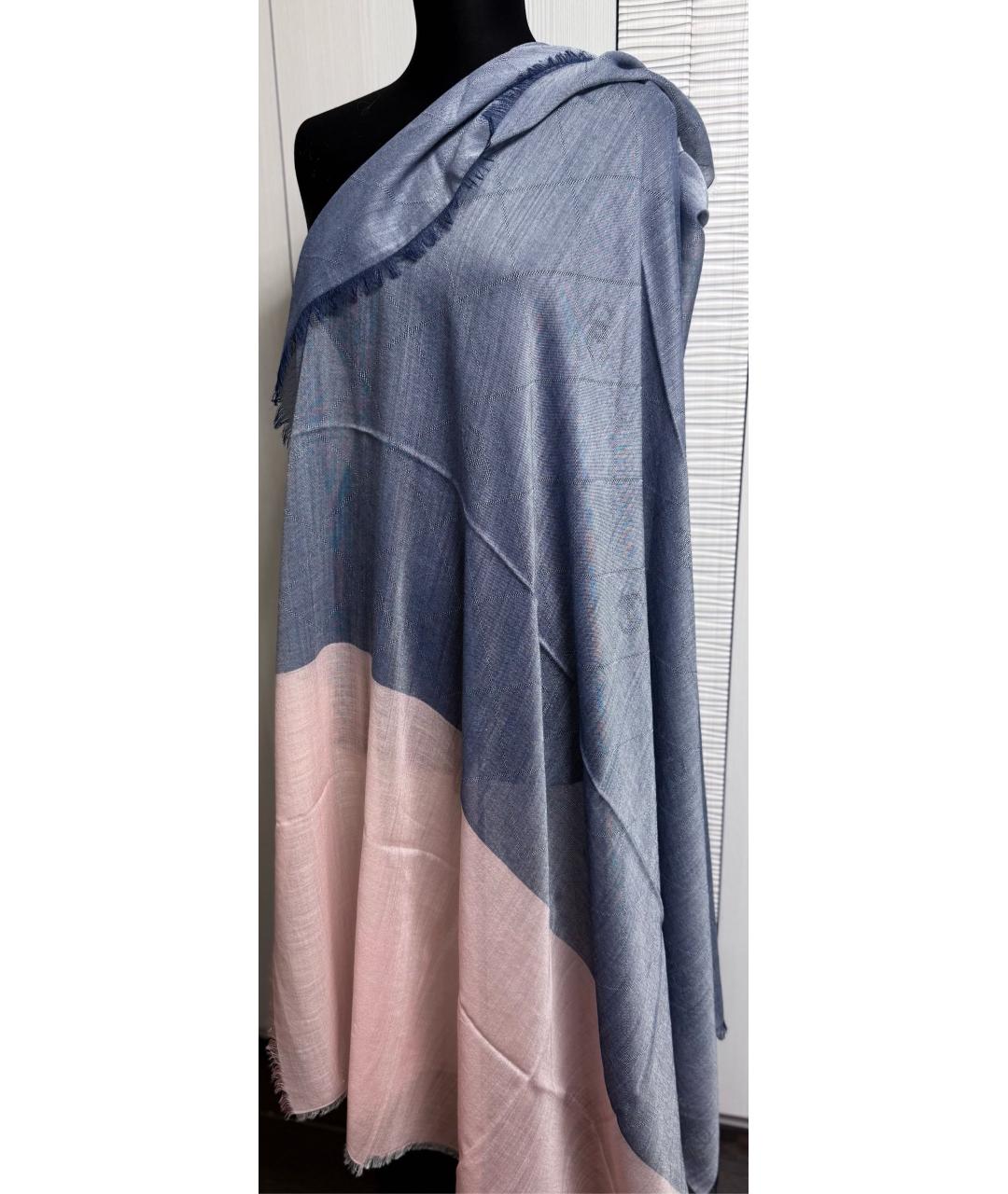 CHANEL Мульти кашемировый платок, фото 8