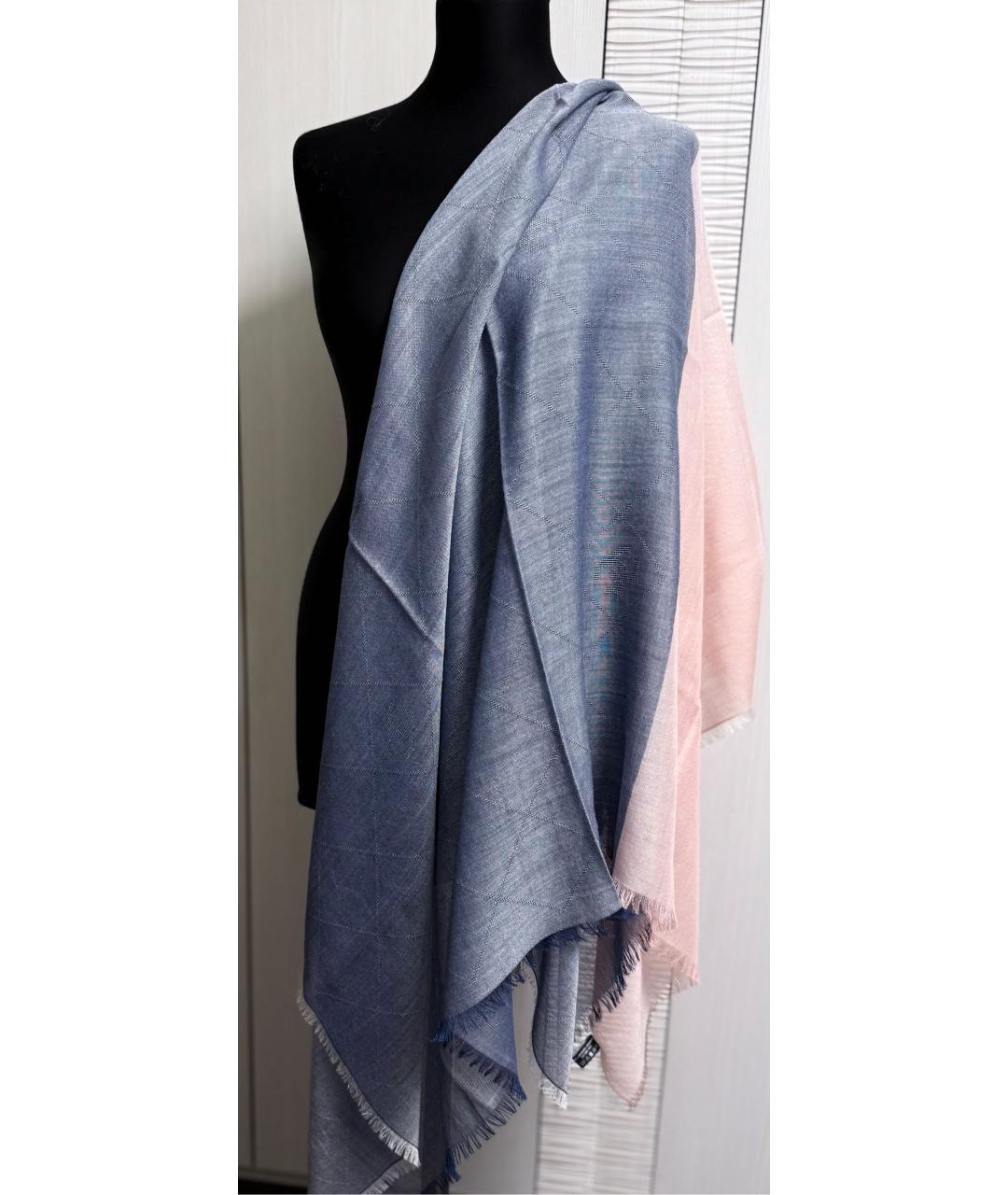 CHANEL Мульти кашемировый платок, фото 6