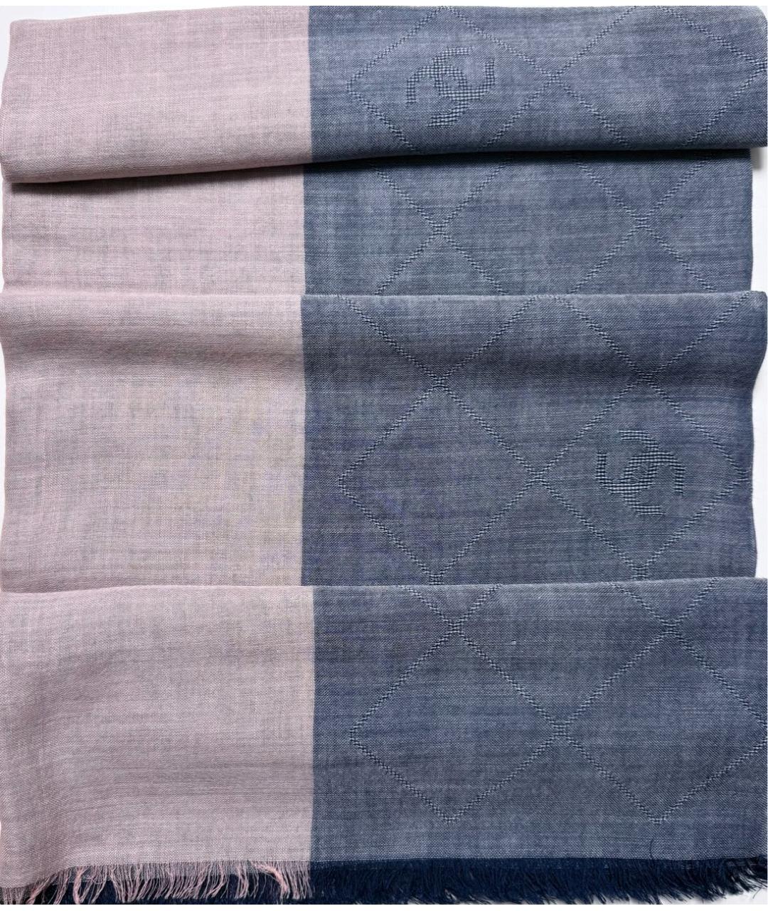 CHANEL Мульти кашемировый платок, фото 3