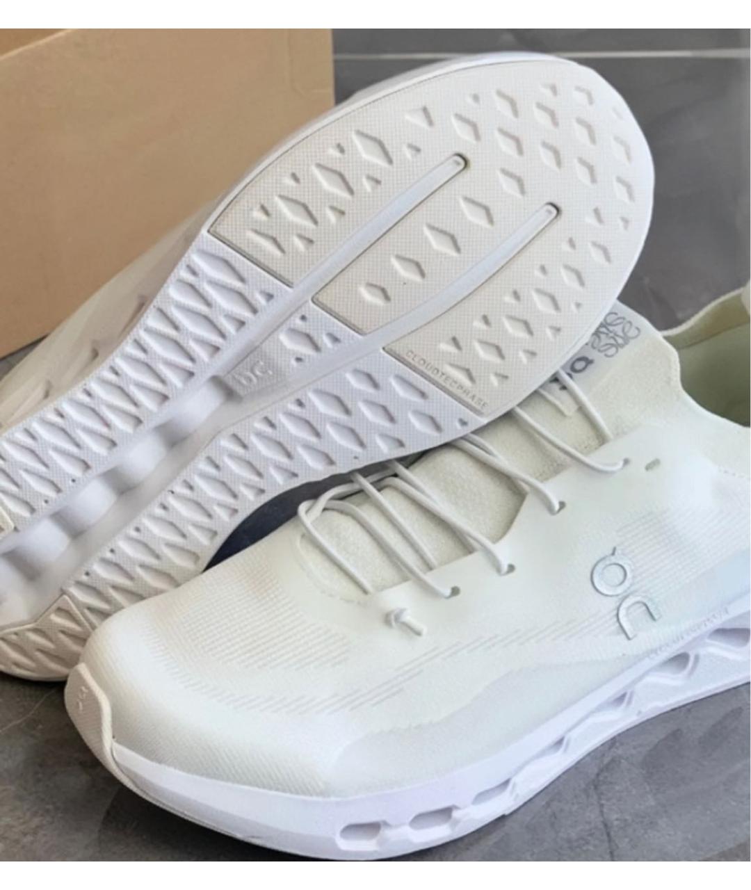 LOEWE Белые кроссовки, фото 5