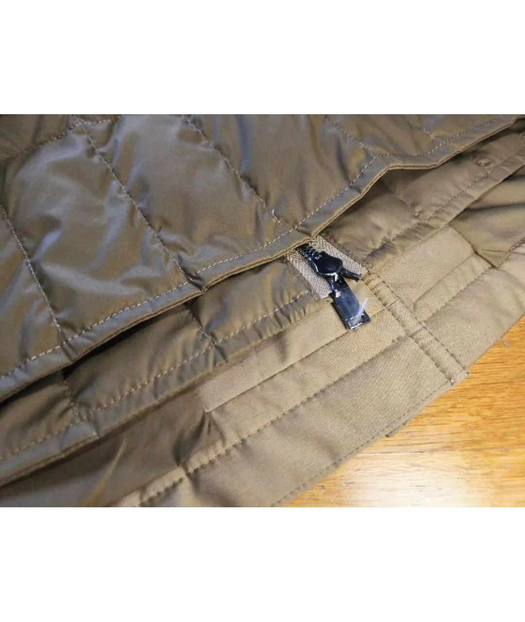 12 STOREEZ Хаки хлопковый тренч/плащ, фото 4