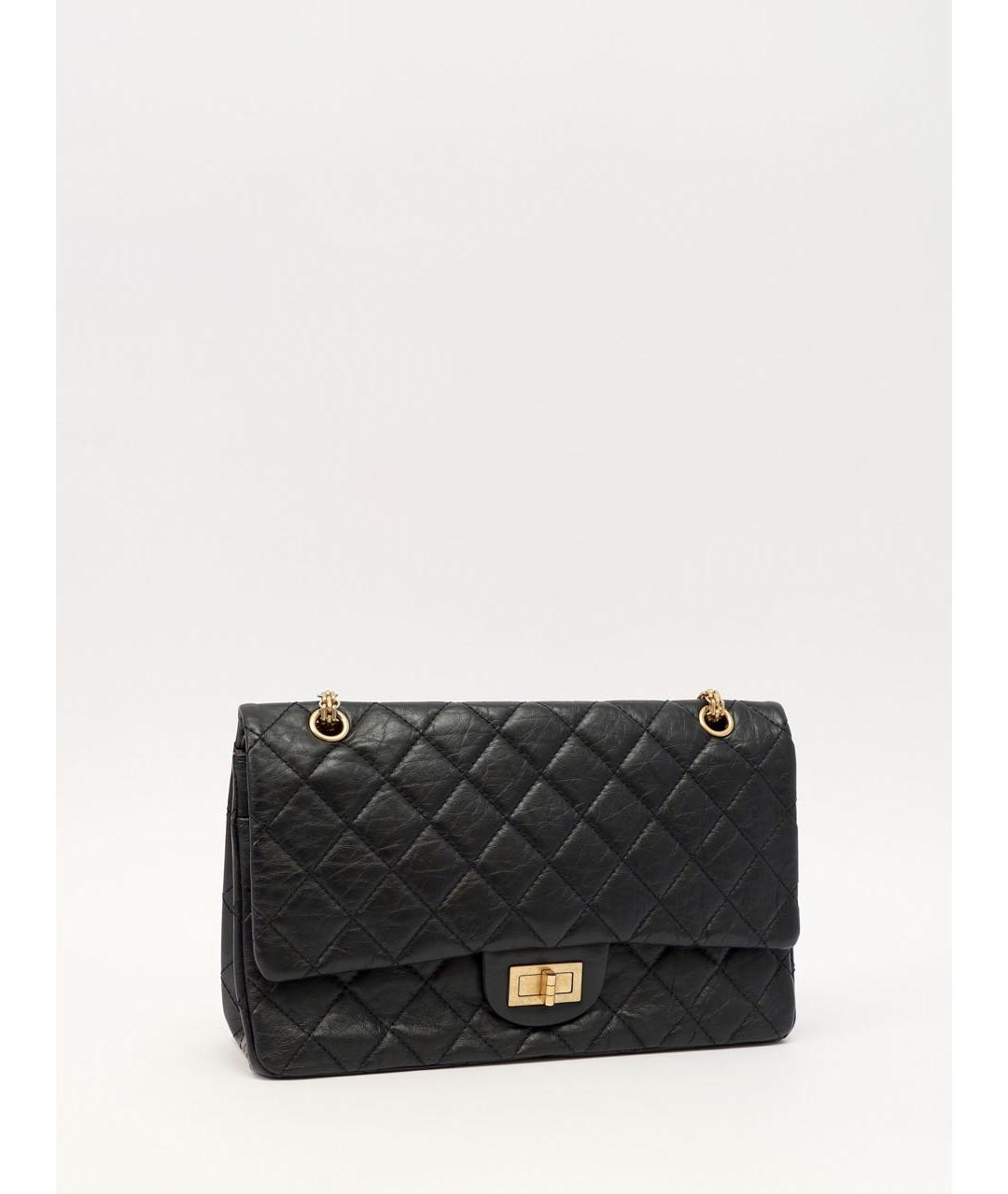 CHANEL Черная кожаная сумка через плечо, фото 2