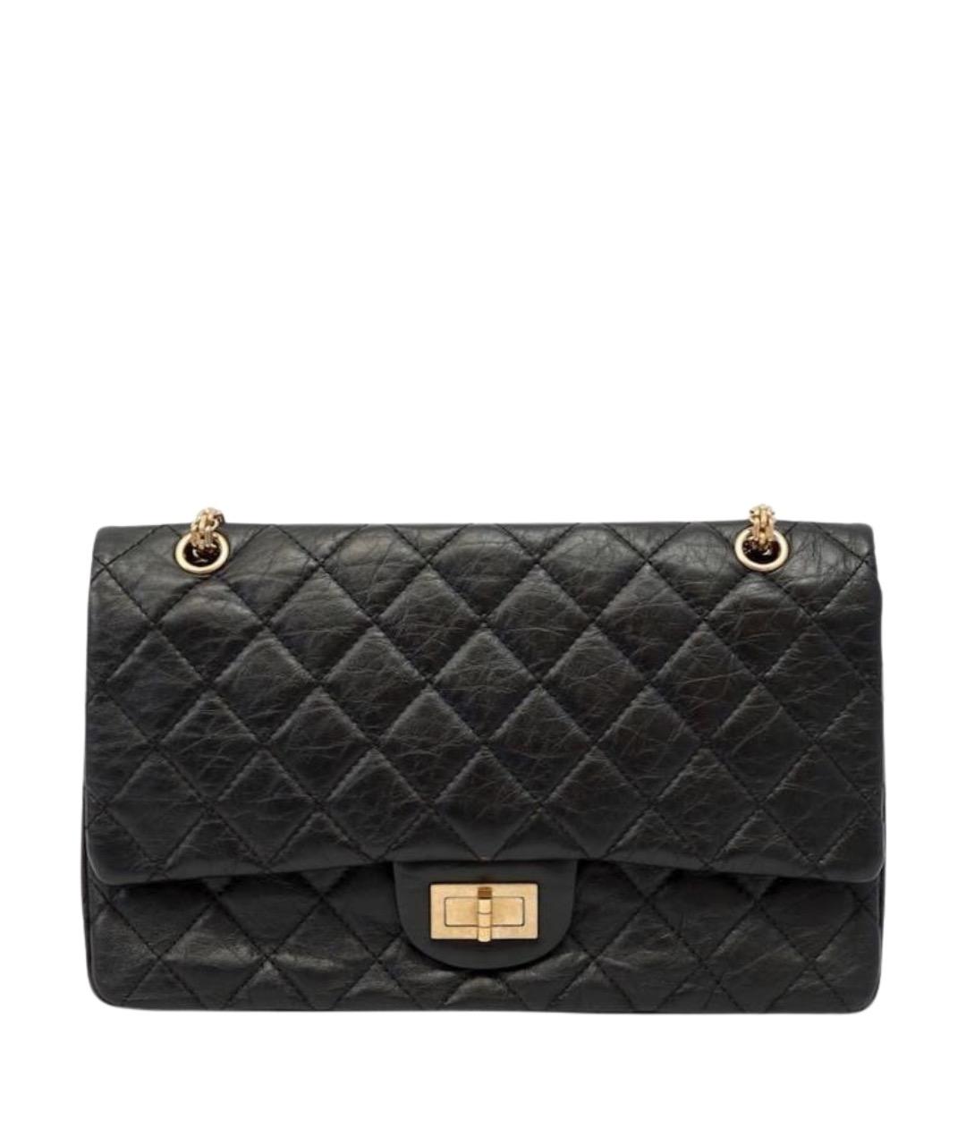 CHANEL Черная кожаная сумка через плечо, фото 1