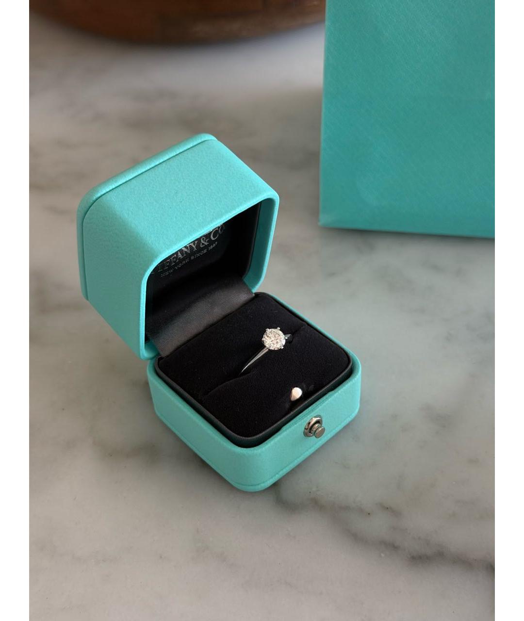 TIFFANY&CO Серебряное кольцо из белого золота, фото 4