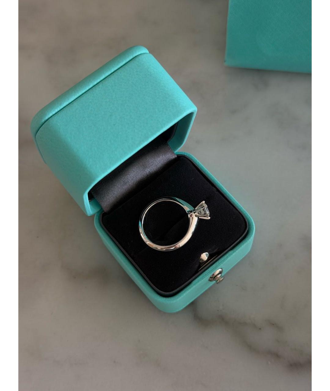 TIFFANY&CO Серебряное кольцо из белого золота, фото 2