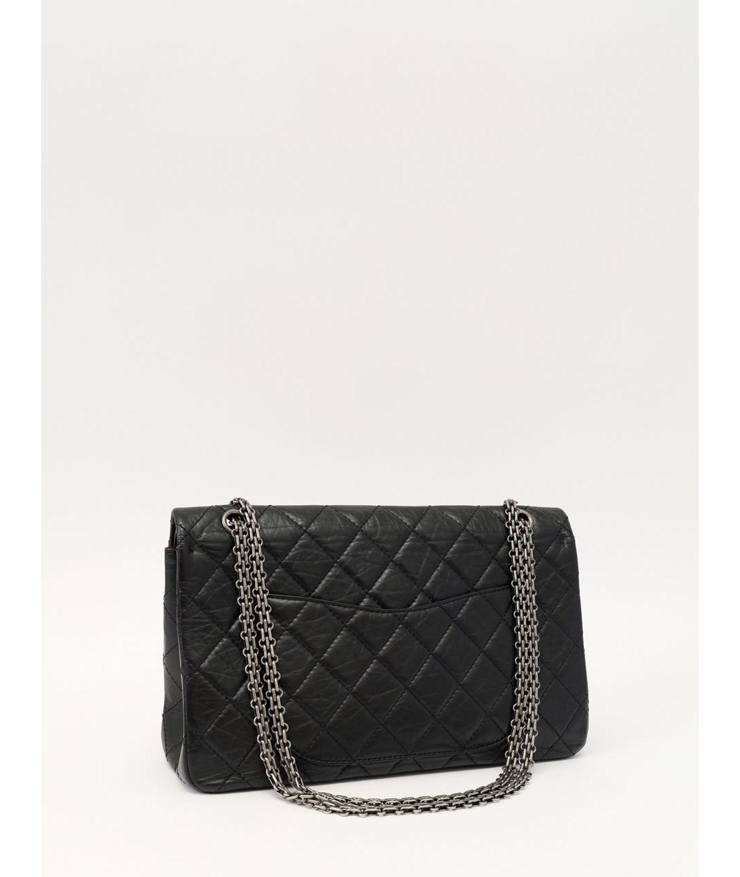 CHANEL Черная кожаная сумка через плечо, фото 3