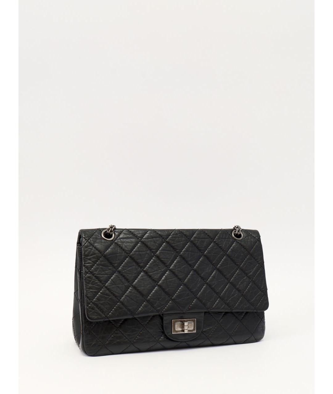 CHANEL Черная кожаная сумка через плечо, фото 2