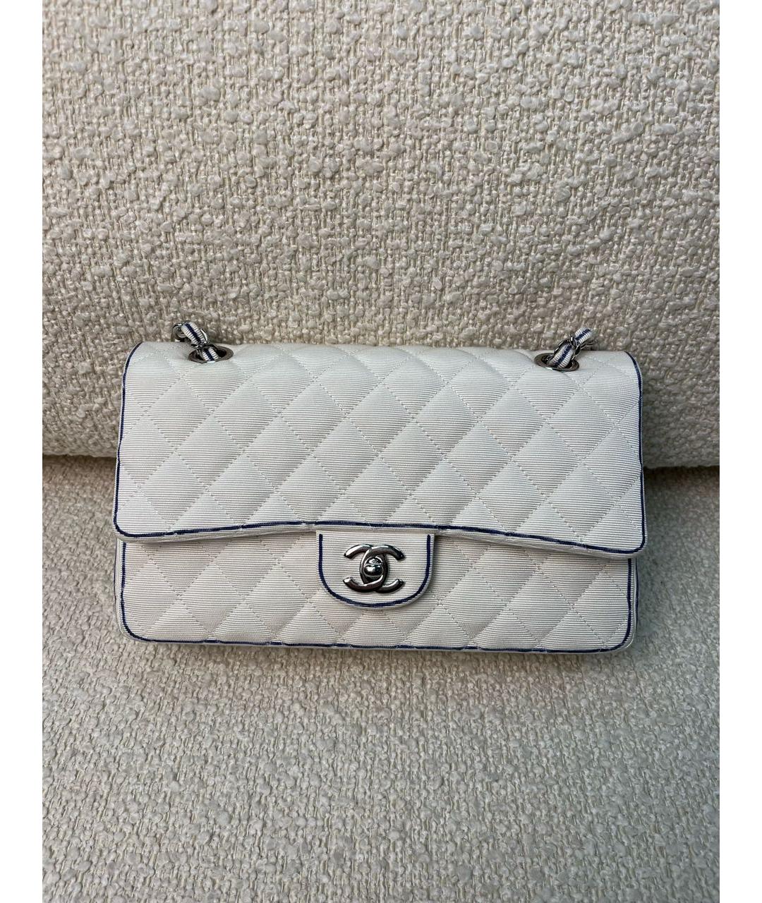 CHANEL Белая сумка через плечо, фото 2