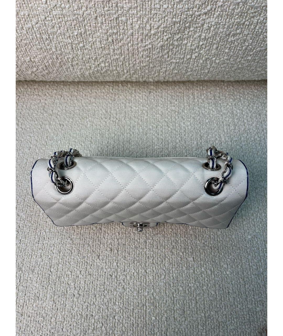 CHANEL Белая сумка через плечо, фото 9