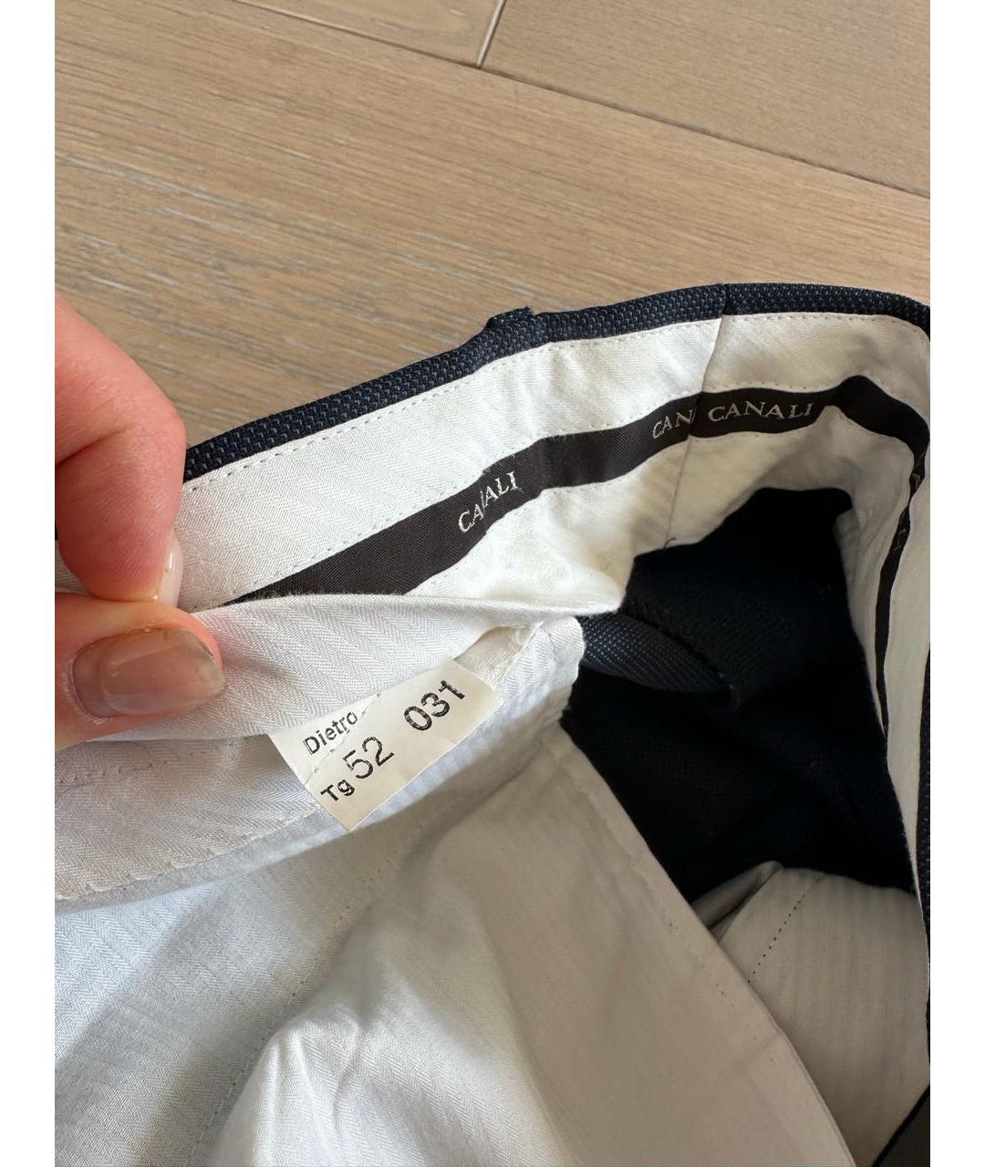 CANALI Синий классический костюм, фото 4