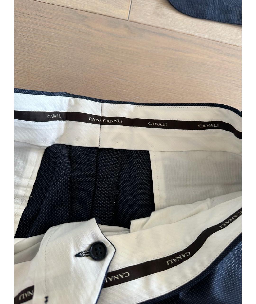 CANALI Синий классический костюм, фото 3