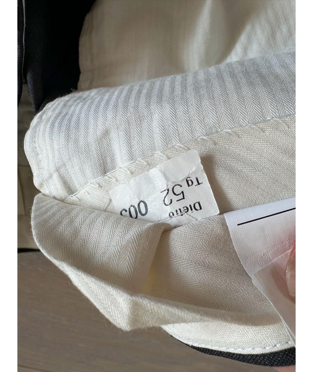 CANALI Серый костюм-тройка, фото 4