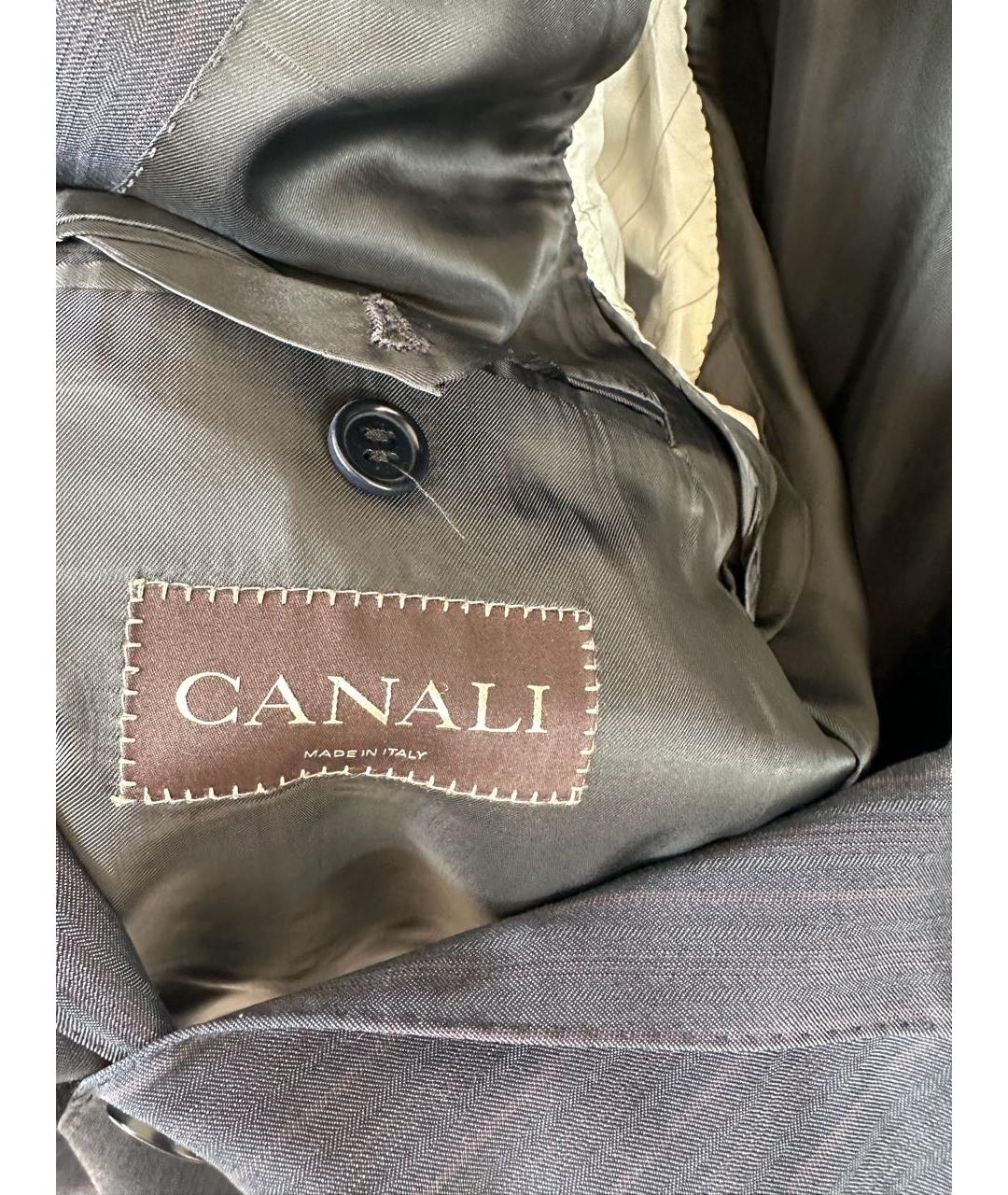 CANALI Серый классический костюм, фото 3