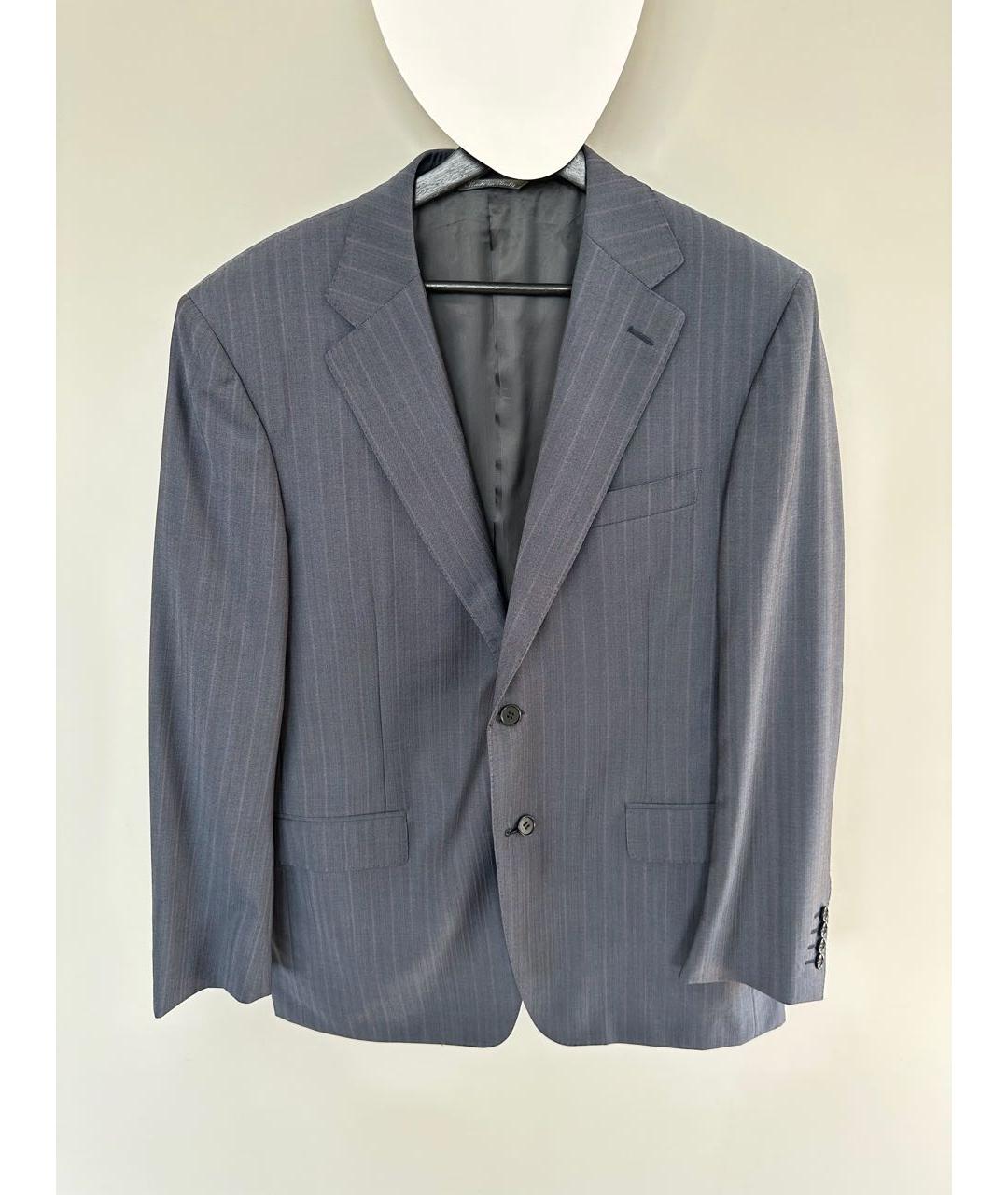 CANALI Серый классический костюм, фото 5