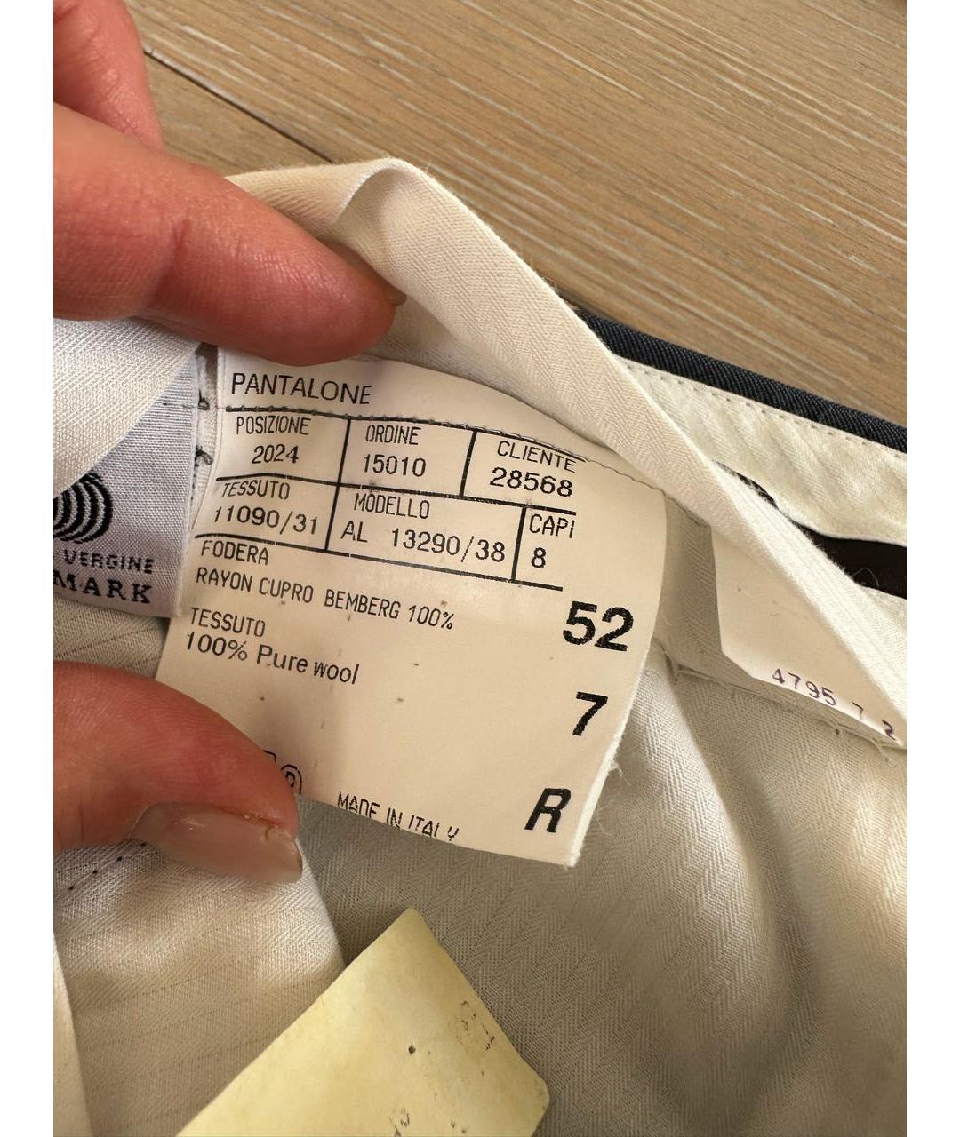 CANALI Серый классический костюм, фото 4